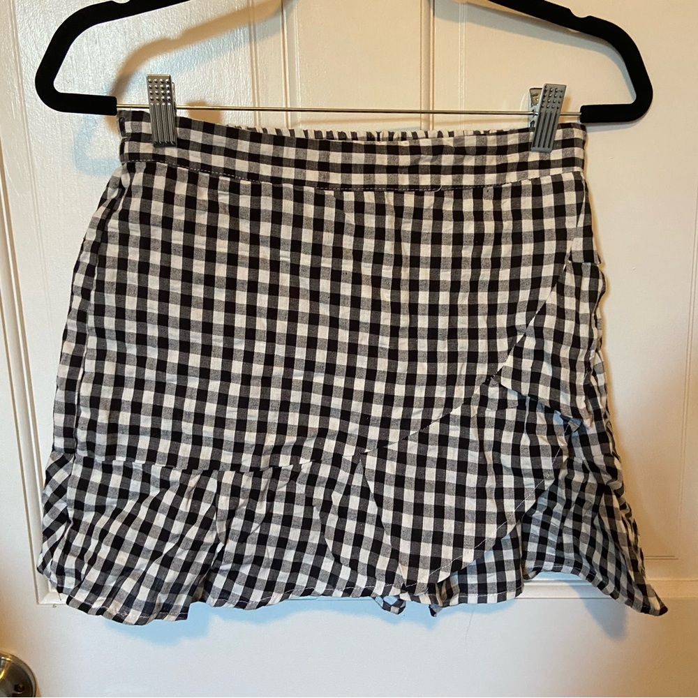 Gingham Skirt